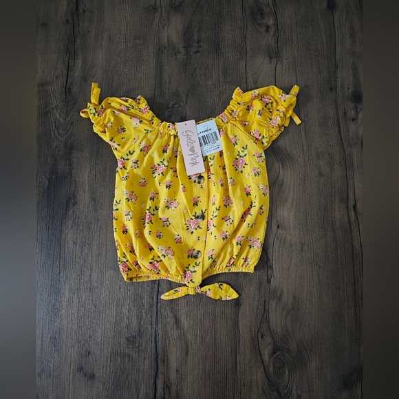 Girls Love Pink Floral Top - Picture 1 of 4